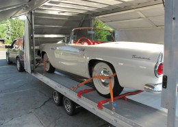 Ford Thunderbird - Transport zum Sattler - 002