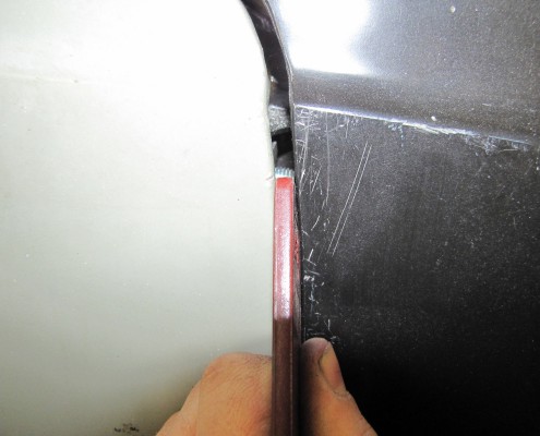MB Pagode - Blech 27 Front Spaltmasse - 002