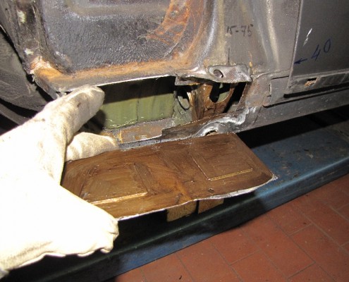 MB W123 - Pflasterblech 2 - 002
