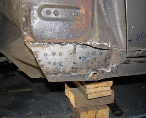 MB W123 - Pflasterblech 2 - 003
