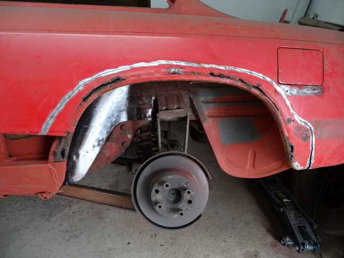 Alfa Romeo GT 1300 Junior – Radlauf innen und außen – 001