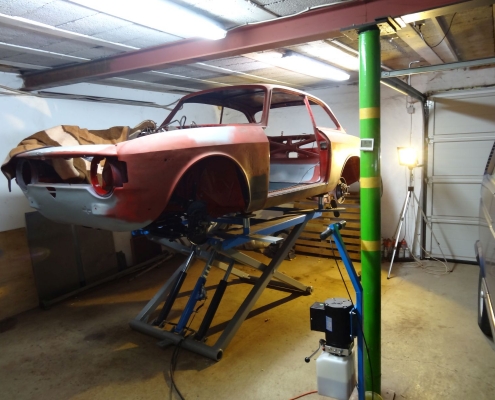 Alfa Romeo Junior - Überarbeiten und Montieren der Hinterachse - 001