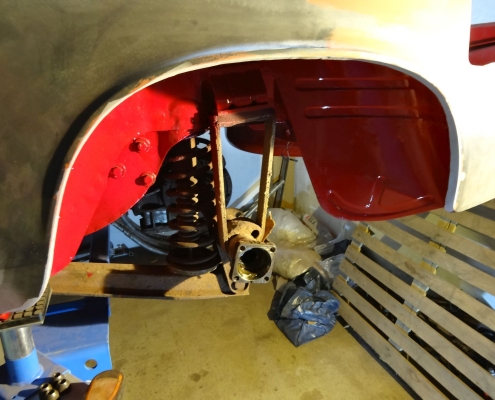 Alfa Romeo Junior - Überarbeiten und Montieren der Hinterachse - 004