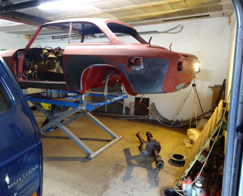 Alfa Romeo Junior - Überarbeiten und Montieren der Hinterachse - 005