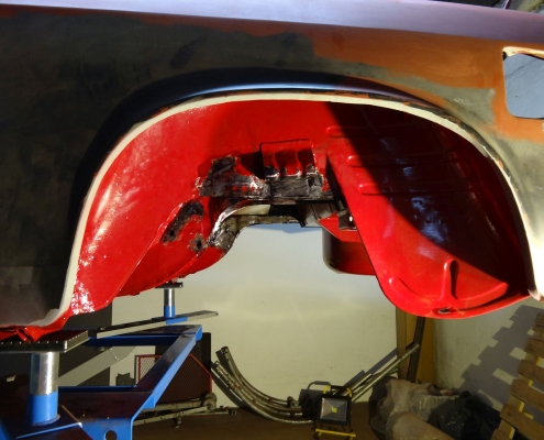 Alfa Romeo Junior - Überarbeiten und Montieren der Hinterachse - 006