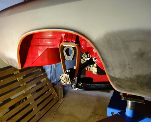 Alfa Romeo Junior - Überarbeiten und Montieren der Hinterachse - 017