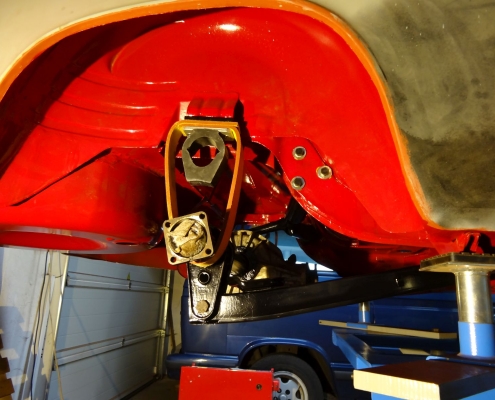 Alfa Romeo Junior - Überarbeiten und Montieren der Hinterachse - 018