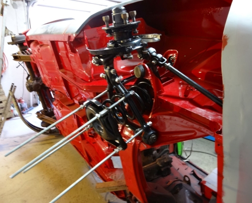 Alfa Romeo - Montage Vorderachse - 005