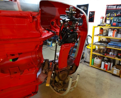 Alfa Romeo - Montage Vorderachse - 006