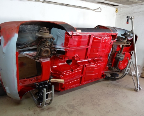 Alfa Romeo - Montage Vorderachse - 007