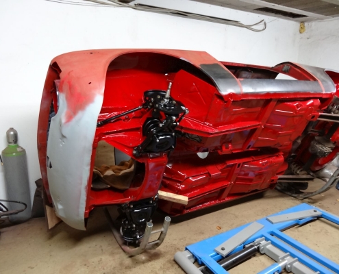 Alfa Romeo - Montage Vorderachse - 008