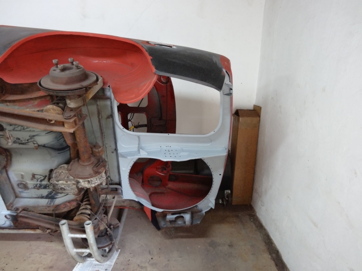 Alfa GT Junior – Reserveradmulde ersetzen