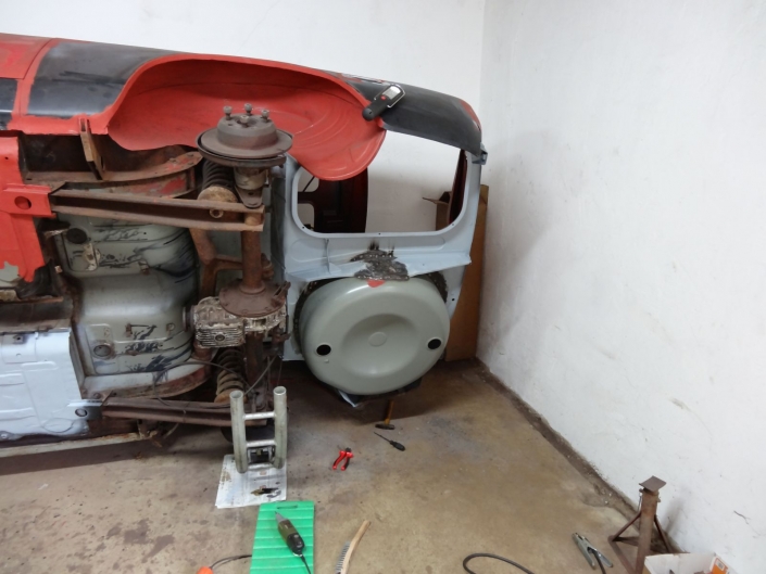 Alfa GT Junior – Reserveradmulde ersetzen