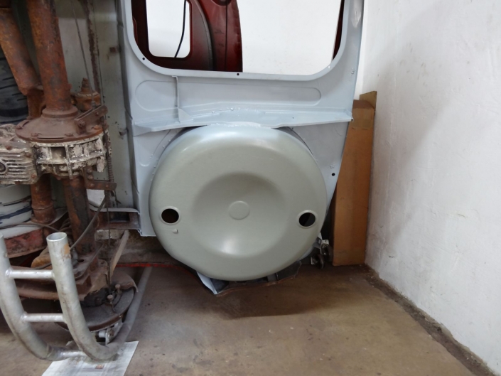 Alfa GT Junior – Reserveradmulde ersetzen