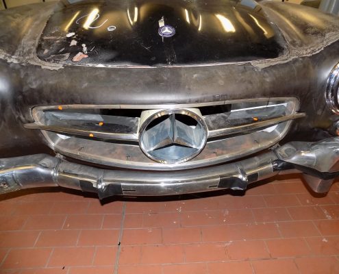MB 190SL - Durchsprache der Chromteile - 001