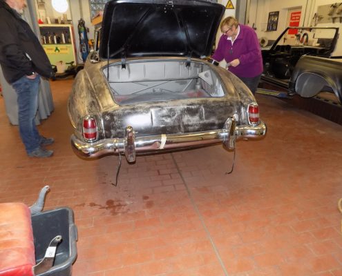 MB 190SL - Durchsprache der Chromteile - 004