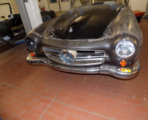 MB 190SL - Durchsprache der Chromteile - 007