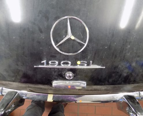 MB 190SL - Durchsprache der Chromteile - 013