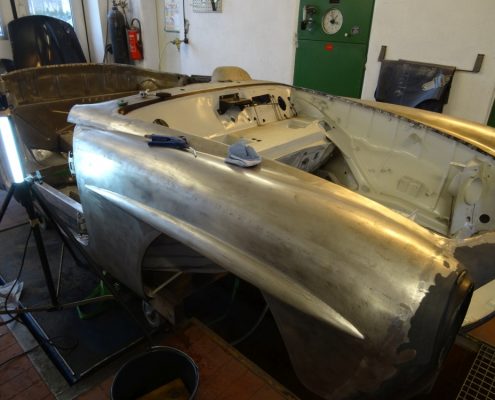 190 SL - Karosseriearbeiten 001
