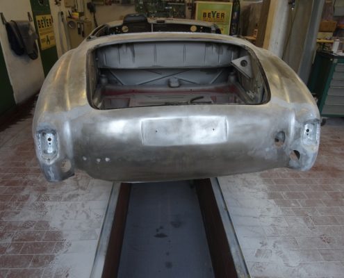 190 SL - Karosseriearbeiten 008