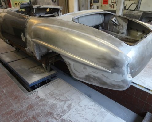 190 SL - Karosseriearbeiten 009
