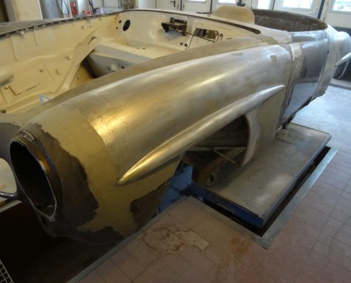 190 SL - Karosseriearbeiten 010