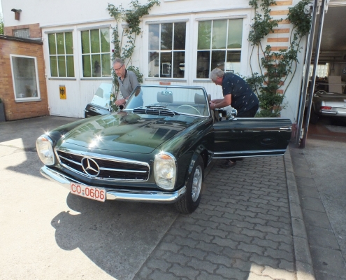 Vergleichsfahrt W113+W108 - 002