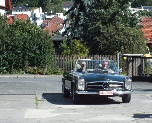 Vergleichsfahrt W113+W108 - 005