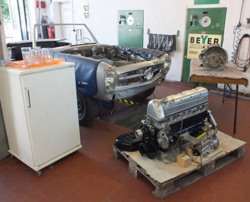 Vergleichsfahrt W113+W108 - 007