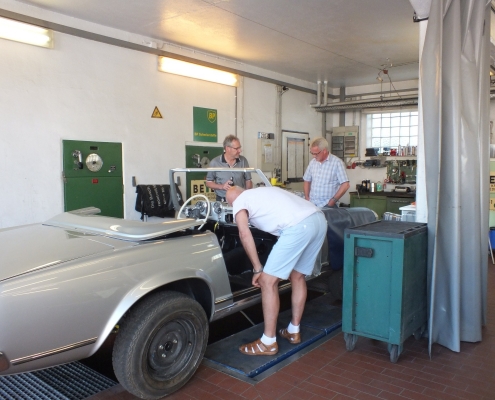 Vergleichsfahrt W113+W108 - 009
