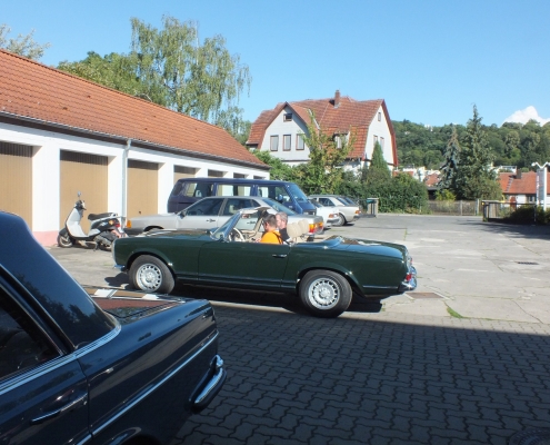 Vergleichsfahrt W113+W108 - 010