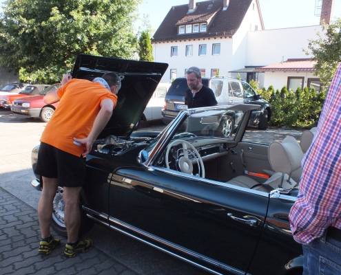 Vergleichsfahrt W113+W108 - 011