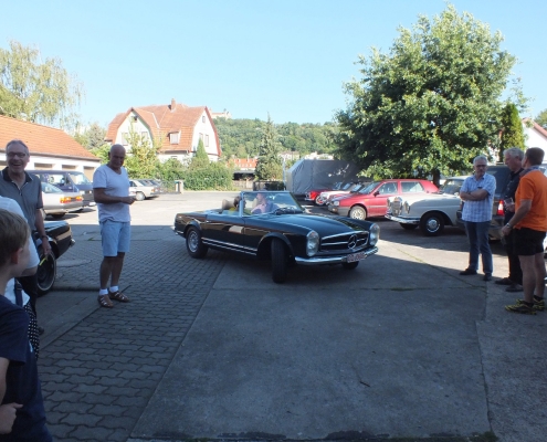 Vergleichsfahrt W113+W108 - 017