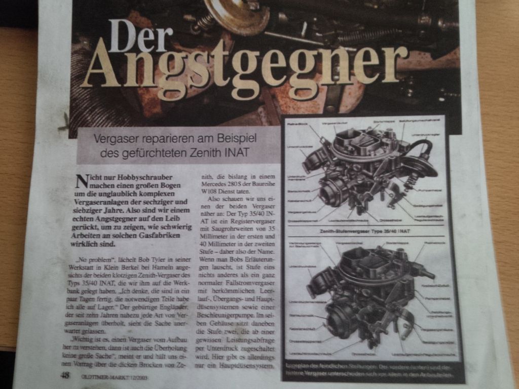 Zenith INAT - der Angstgegner?