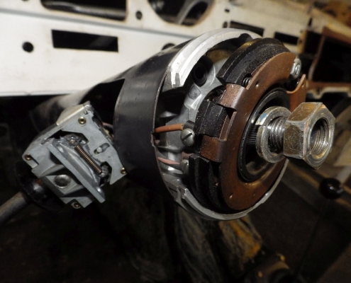 MB W111 Demontage Motor Aggregate + Kabelbaum 2 - 001