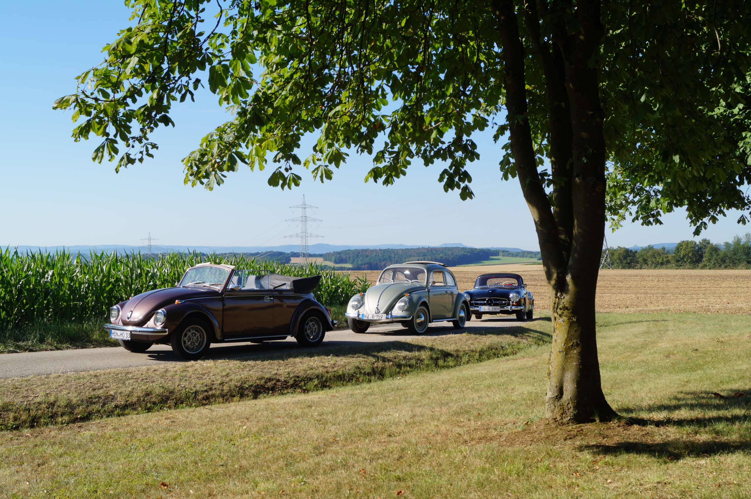 200827-Käfer 1959, Käfer Cabrio 1302, 190SL