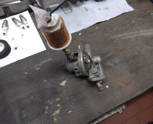 MB 190SL - Anbauteile Motor - 002