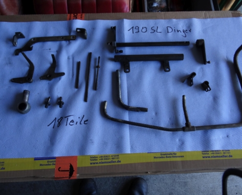 MB 190SL - Anbauteile Motor + Div. - 010