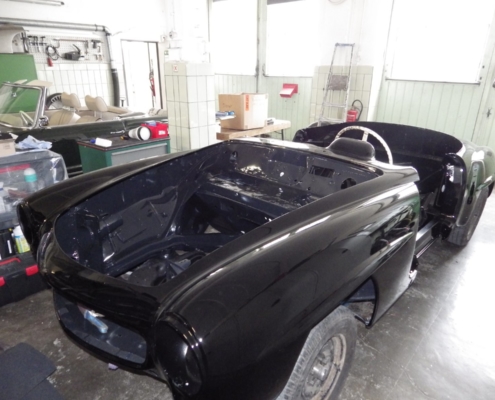 MB 190SL - Einbau des Kabelbaumes - 002