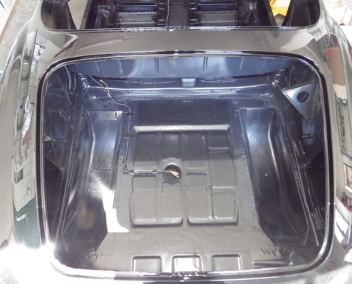 MB 190SL - Einkleben der Dämmatten - 006