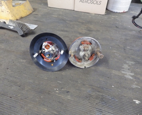 MB 190SL - Endmontage Beleuchtung - 001