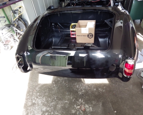 MB 190SL - Endmontage Beleuchtung - 001