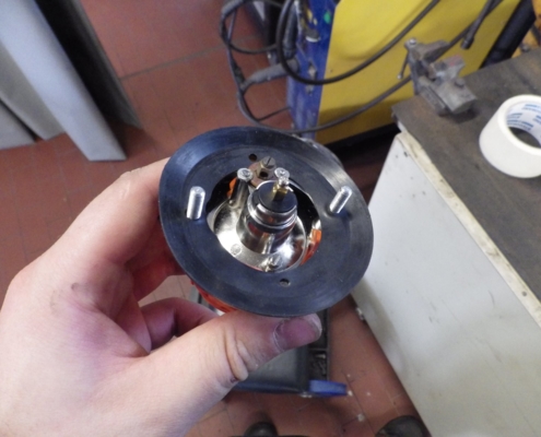 MB 190SL - Endmontage Beleuchtung - 003