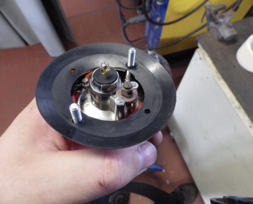 MB 190SL - Endmontage Beleuchtung - 004