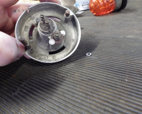 MB 190SL - Endmontage Beleuchtung - 005