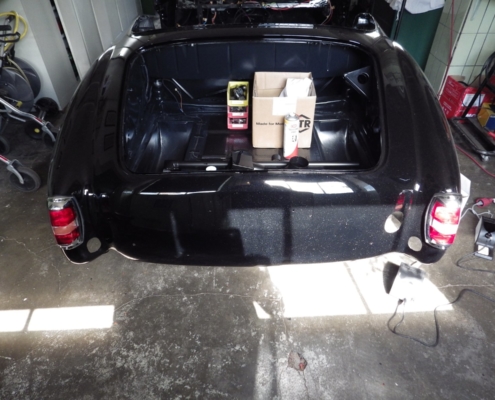MB 190SL - Endmontage Beleuchtung - 005