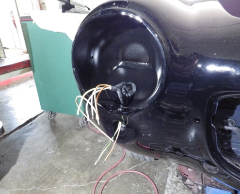 MB 190SL - Endmontage Beleuchtung - 007