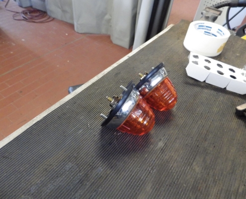 MB 190SL - Endmontage Beleuchtung - 008