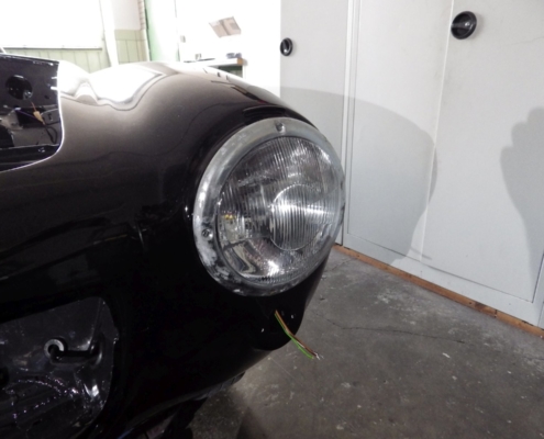 MB 190SL - Endmontage Beleuchtung - 010