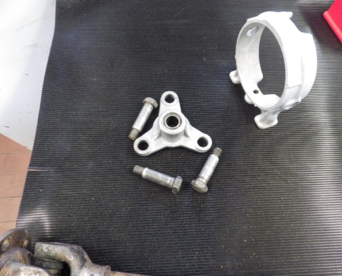 MB 190SL - Endmontage Kardanwelle - 008